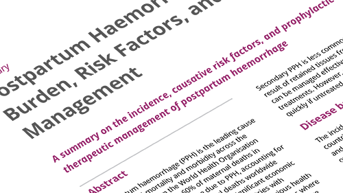 Postpartum Haemorrhage Summary Article